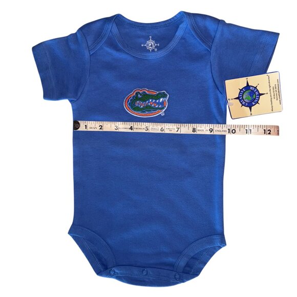 Unisex Florida‎ Gators Bodysuit 100% Cotton by Creative Knitwear - Picture 7 of 9